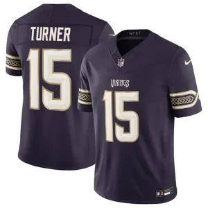 Minnesota Vikings #15 Joshua Dobbs Deep Purple 2026 F.U.S.E. Rivalries Collection Jersey
