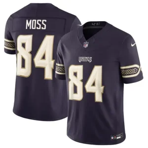 Minnesota Vikings #84 Randy Moss Deep Purple 2026 F.U.S.E. Rivalries Collection Jersey